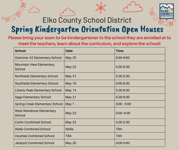 Elko County School District enrollment open
