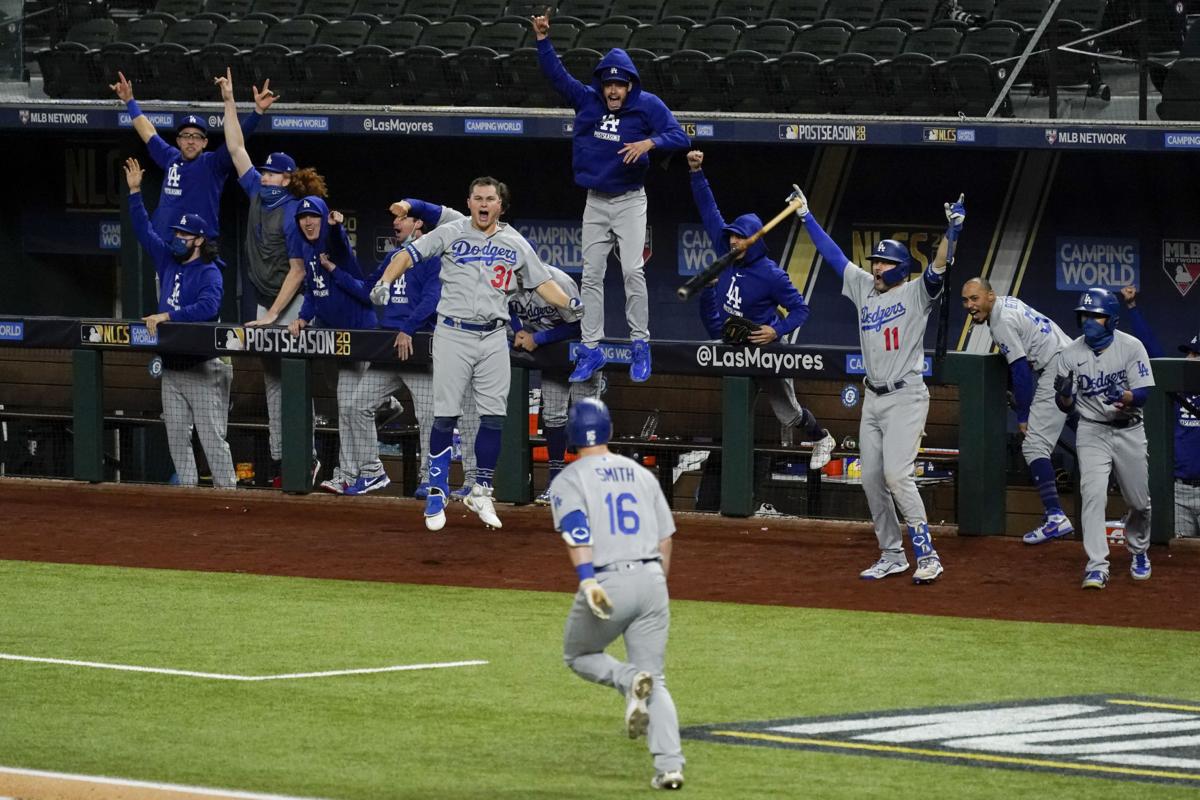 APTOPIX NLCS Dodgers Braves Baseball