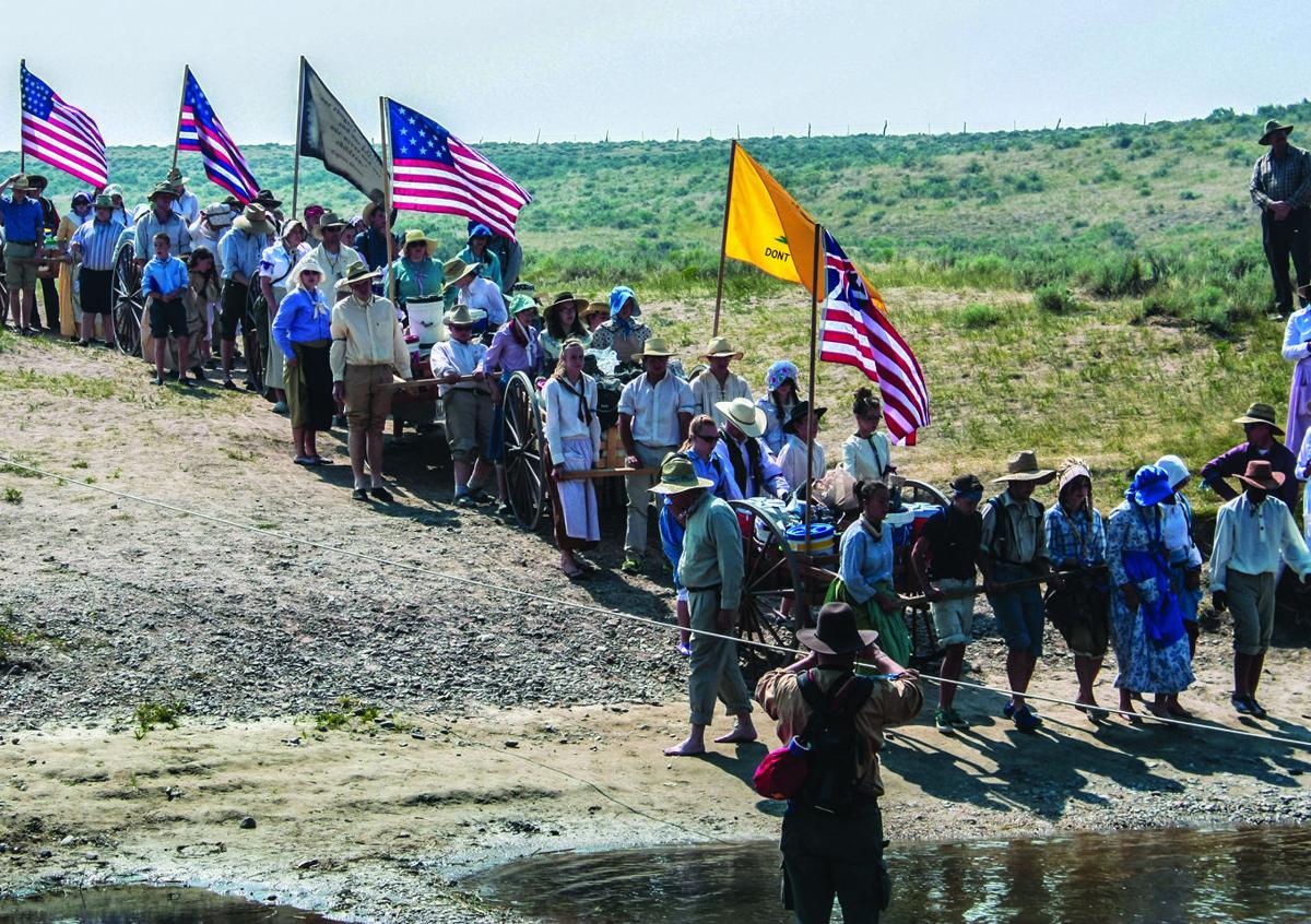 Local Youths Take Part In Pioneer Trek Re Enactment Lifestyles