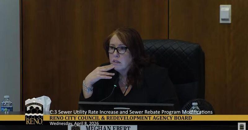 Reno sewer rate hike approved, residents to pay more through 2028
