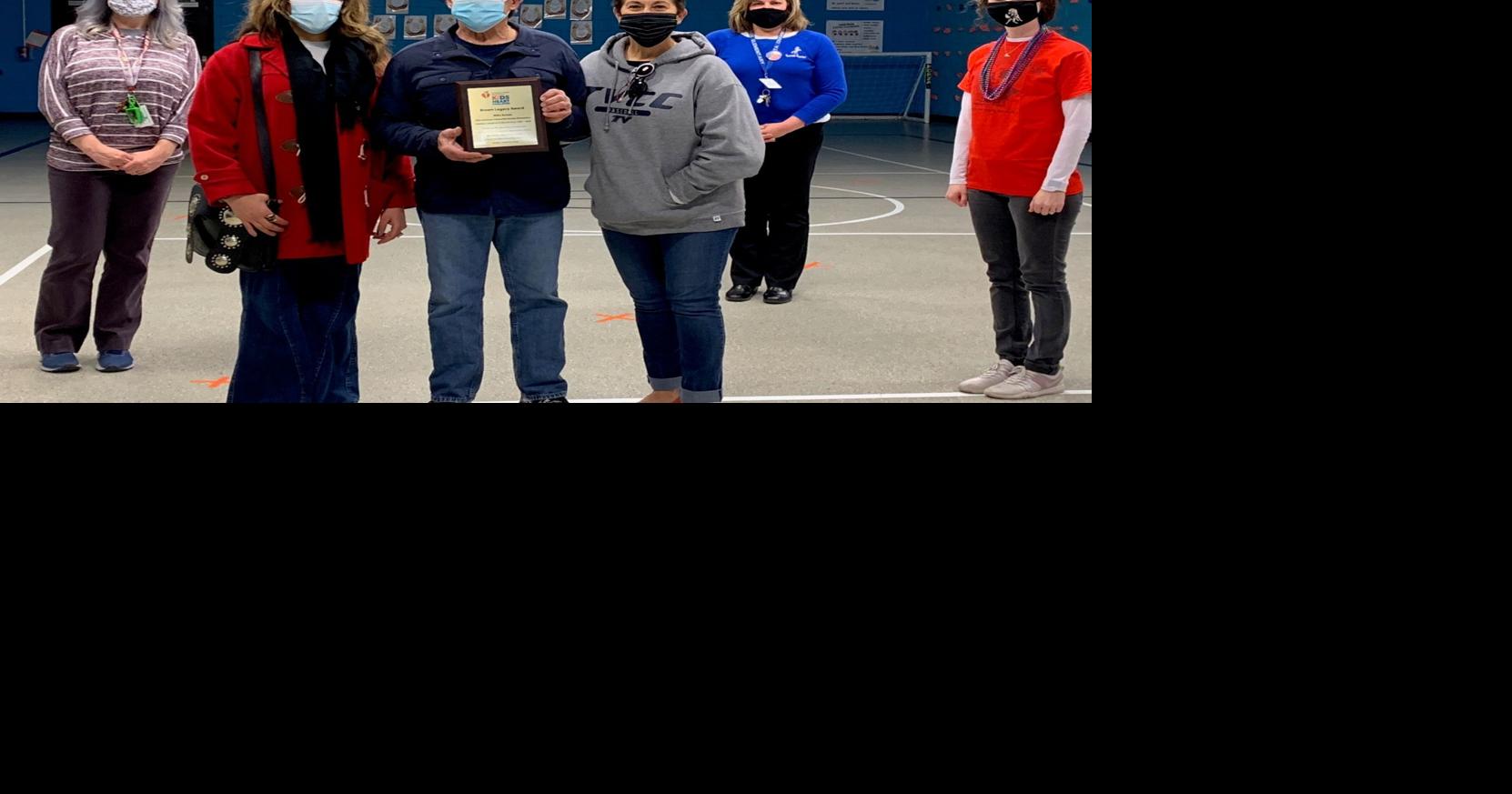 PE teacher honored with legacy award