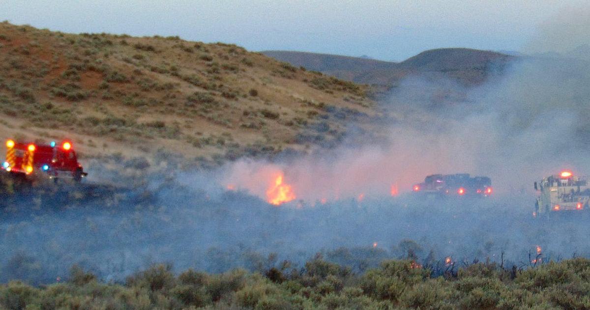 Fire burns 2 acres near shooting range
