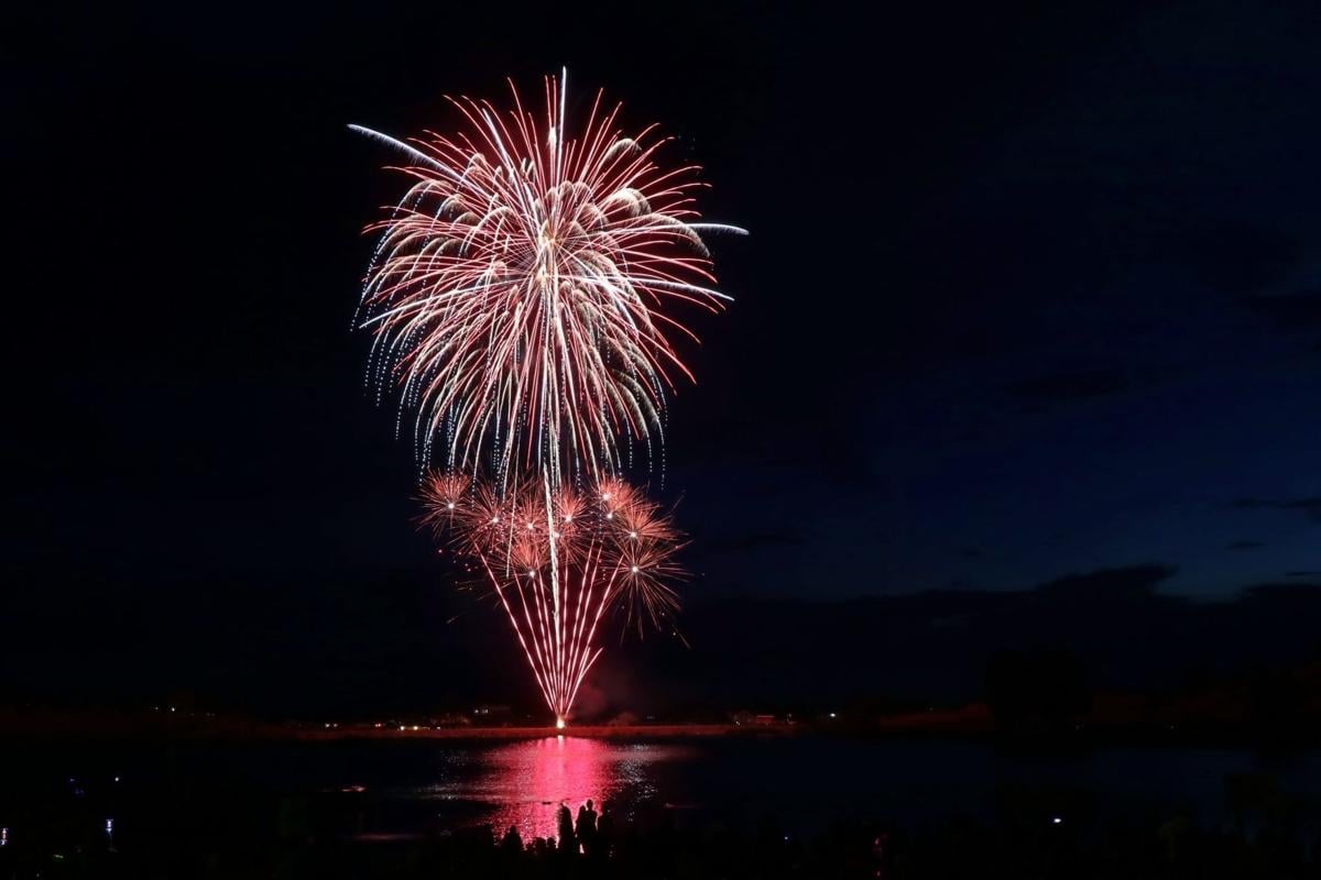 Fireworks shows illuminate the skies in Elko and Spring Creek over the