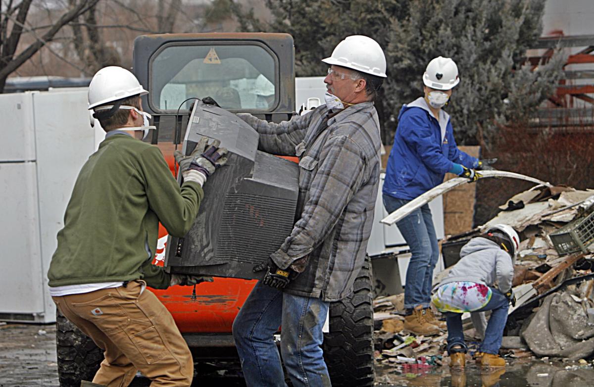 Team Rubicon cleanup effort