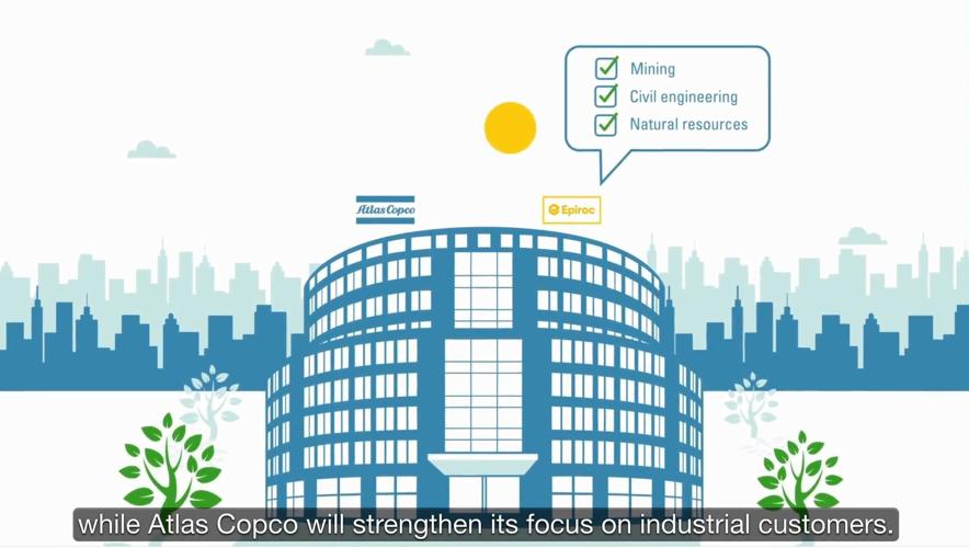 Epiroc focuses on mining, might split from Atlas Copco