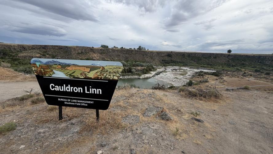 Visiting Cauldron Linn During an Unusually Low Water Year