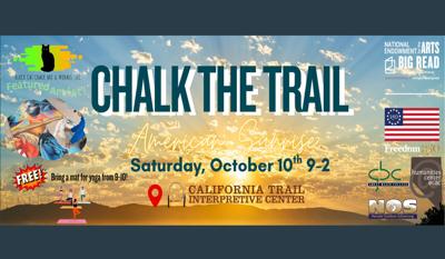 Chalk the Trail – American Sunrise – Chalk Art Festival