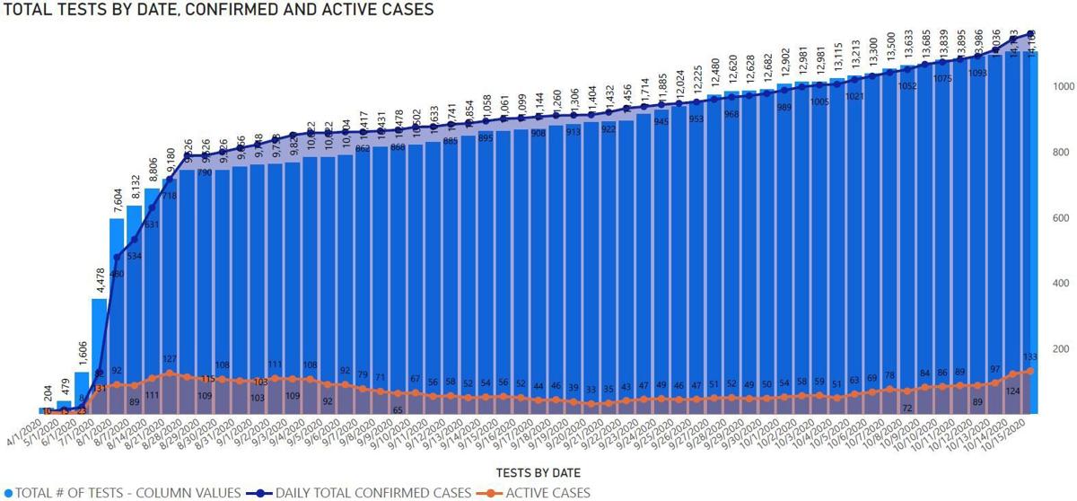 Elko County coronavirus statistics