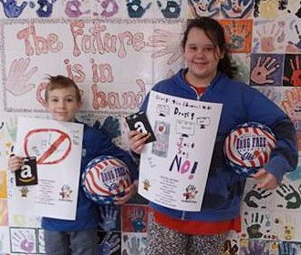 Great Basin Elks Lodge drug awareness program poster contest winners