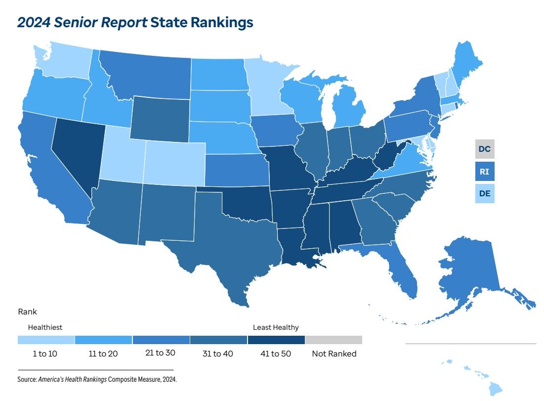 Nevada's Care For Seniors Ranks 42nd, Study Finds