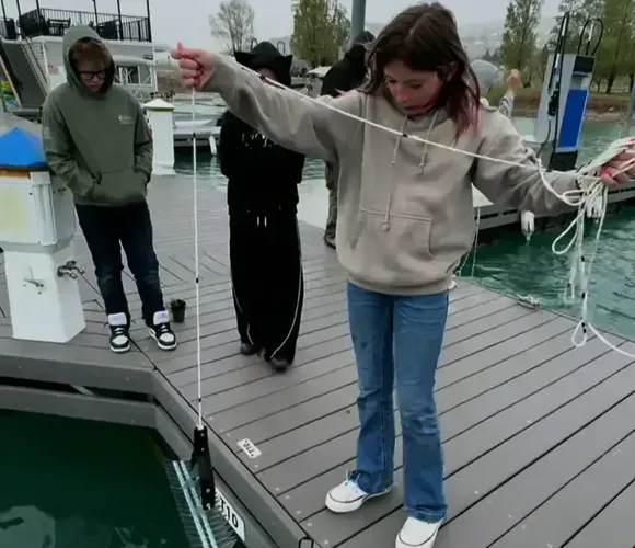 UI Extension program helping middle school protect Bear Lake from invasive plant
