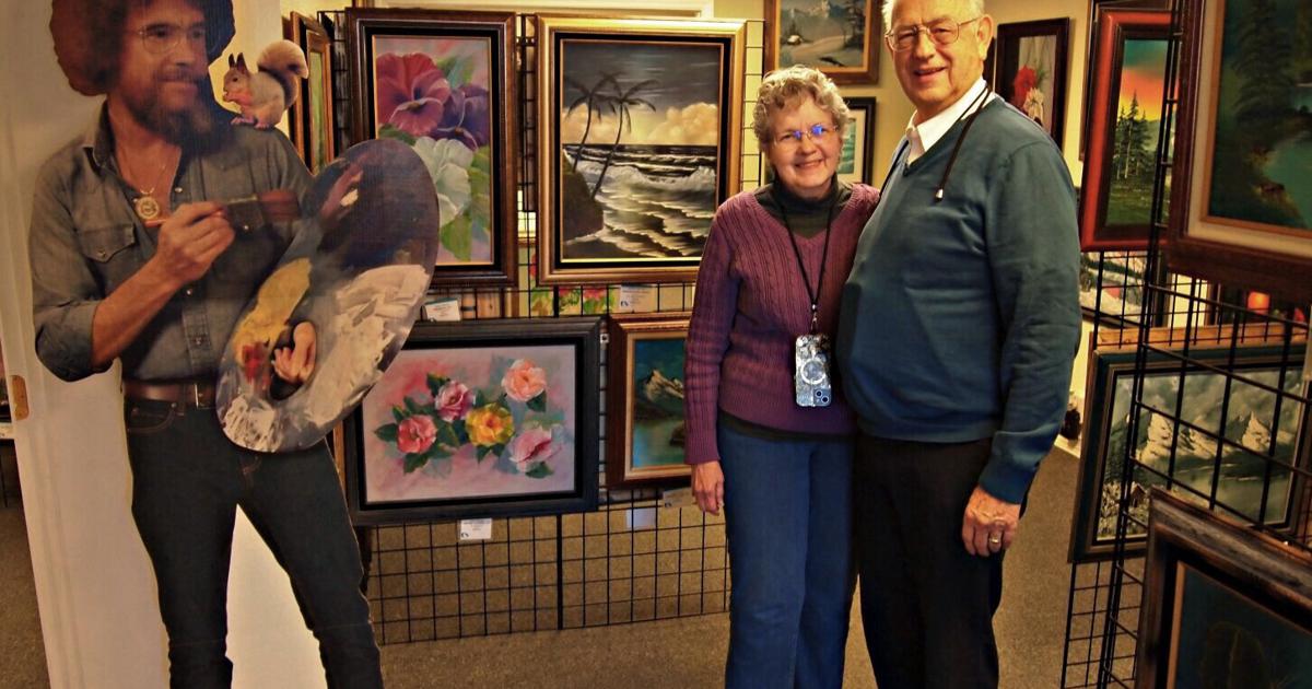 Patsy Ross The joy of painting with Le Roy and Patsy: Bob Ross-inspired painting ...