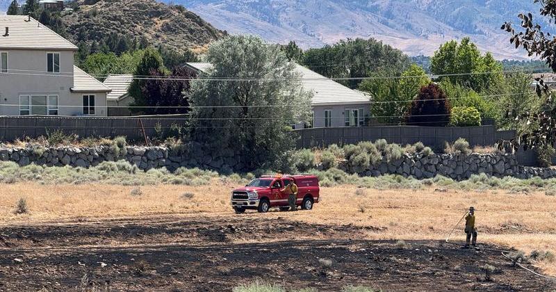 Brush fire burns 1 acre in north Reno Tuesday, officials say