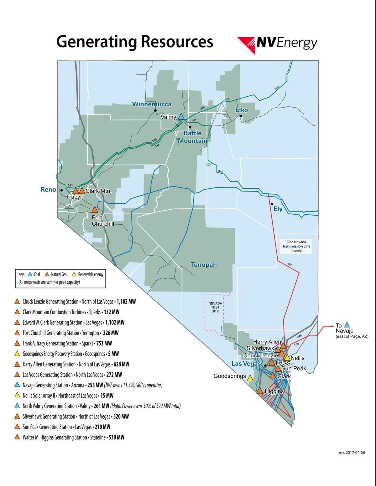 Nevada Energy Power Outage Map