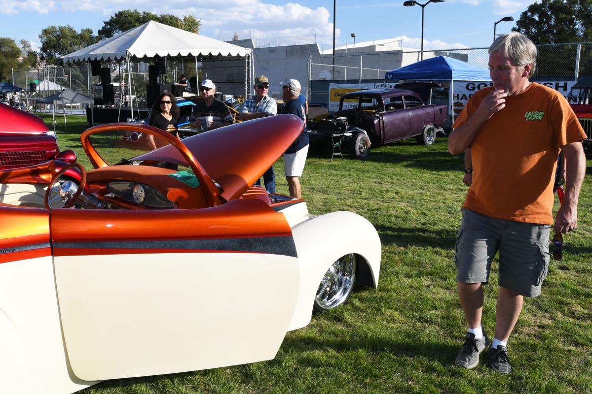 Cars on view