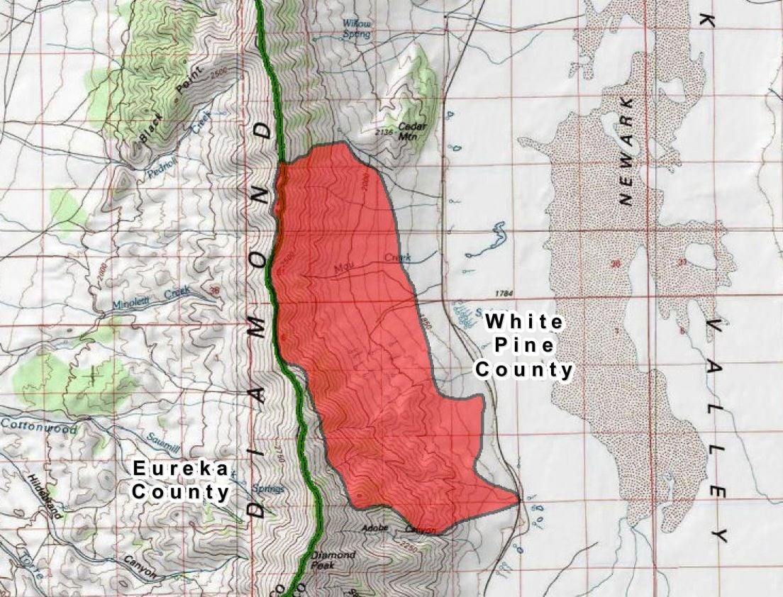 Fire Near Eureka Grows To 7,000 Acres, 25-percent Contained