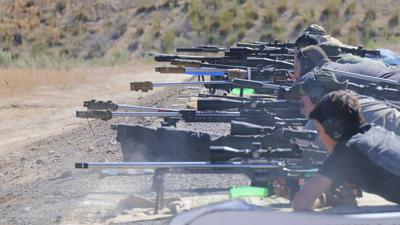 ELRVS line up of long range rifles