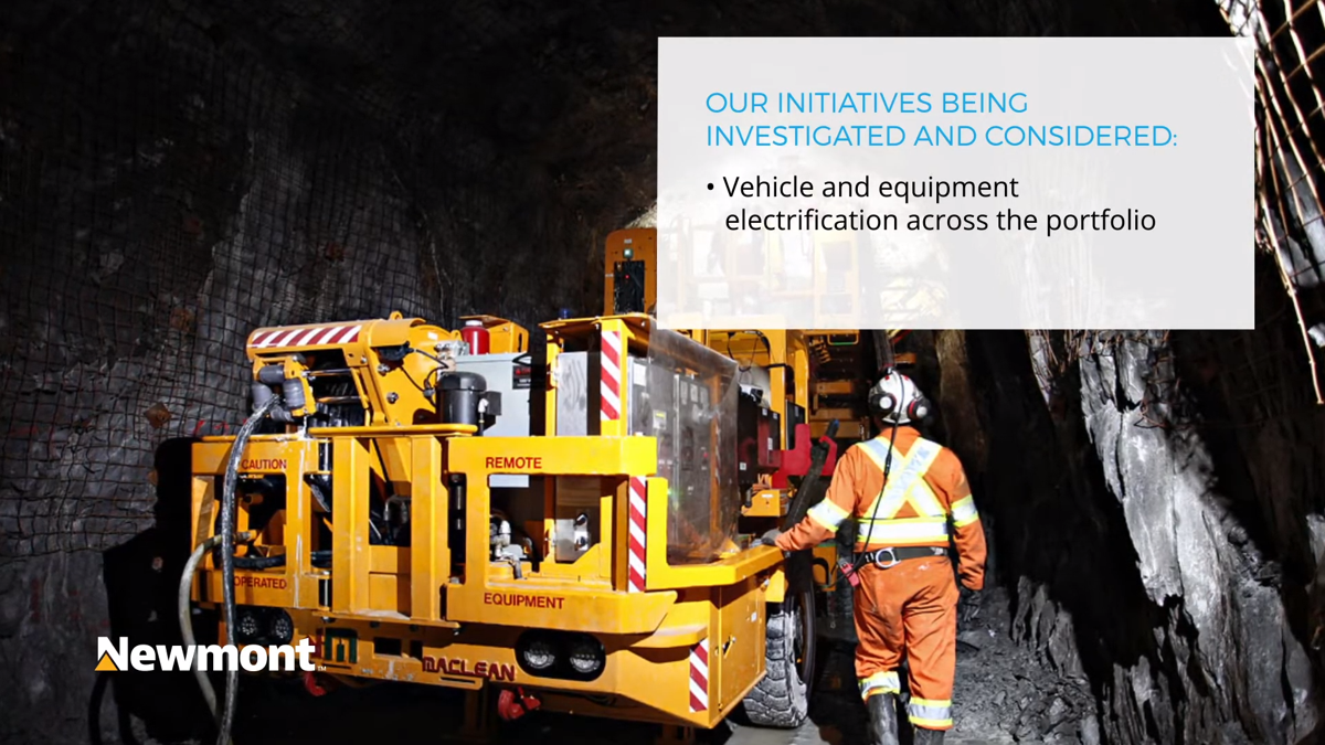 Newmont launches climate strategy