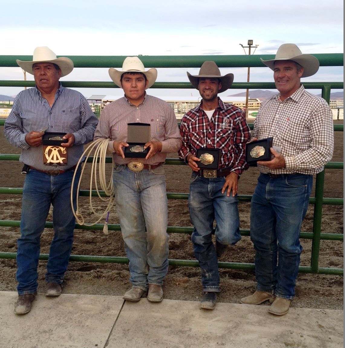 Cowboys and cowgirls rope and ride in Carlin Elko