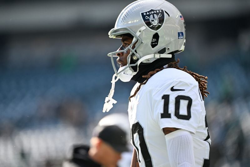 Raiders WR Dont'e Thornton returns to practice, could play Week 5 vs ...
