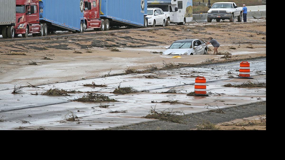 Nevada Flooding. Photos by Associated Press