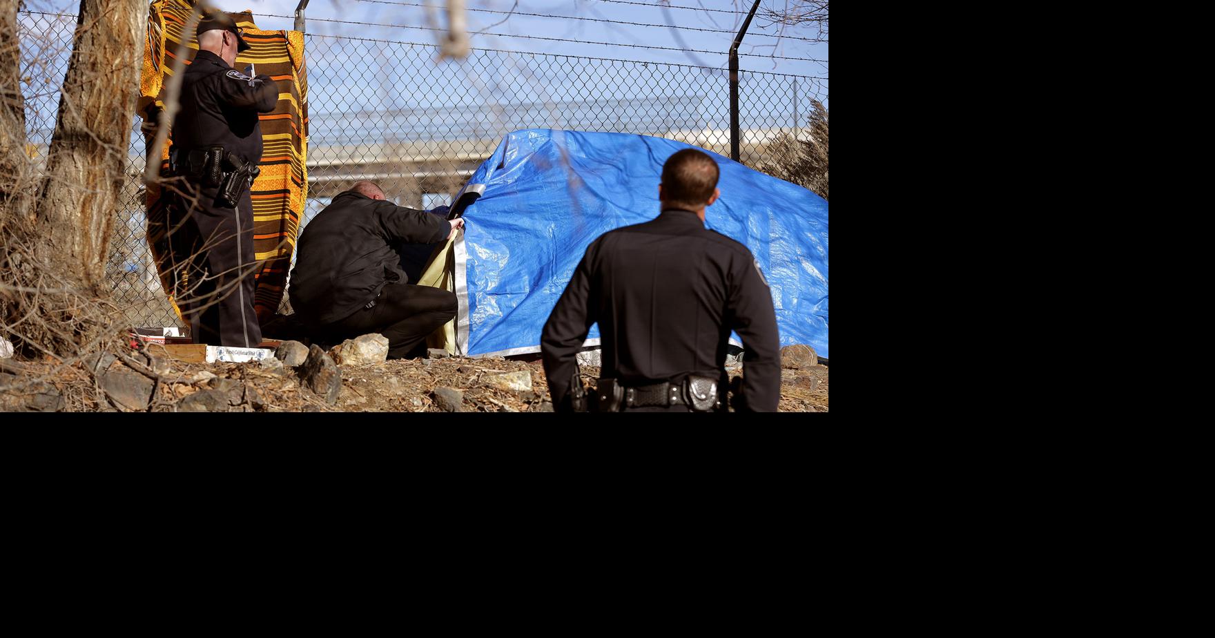 Homeless man found dead in tent