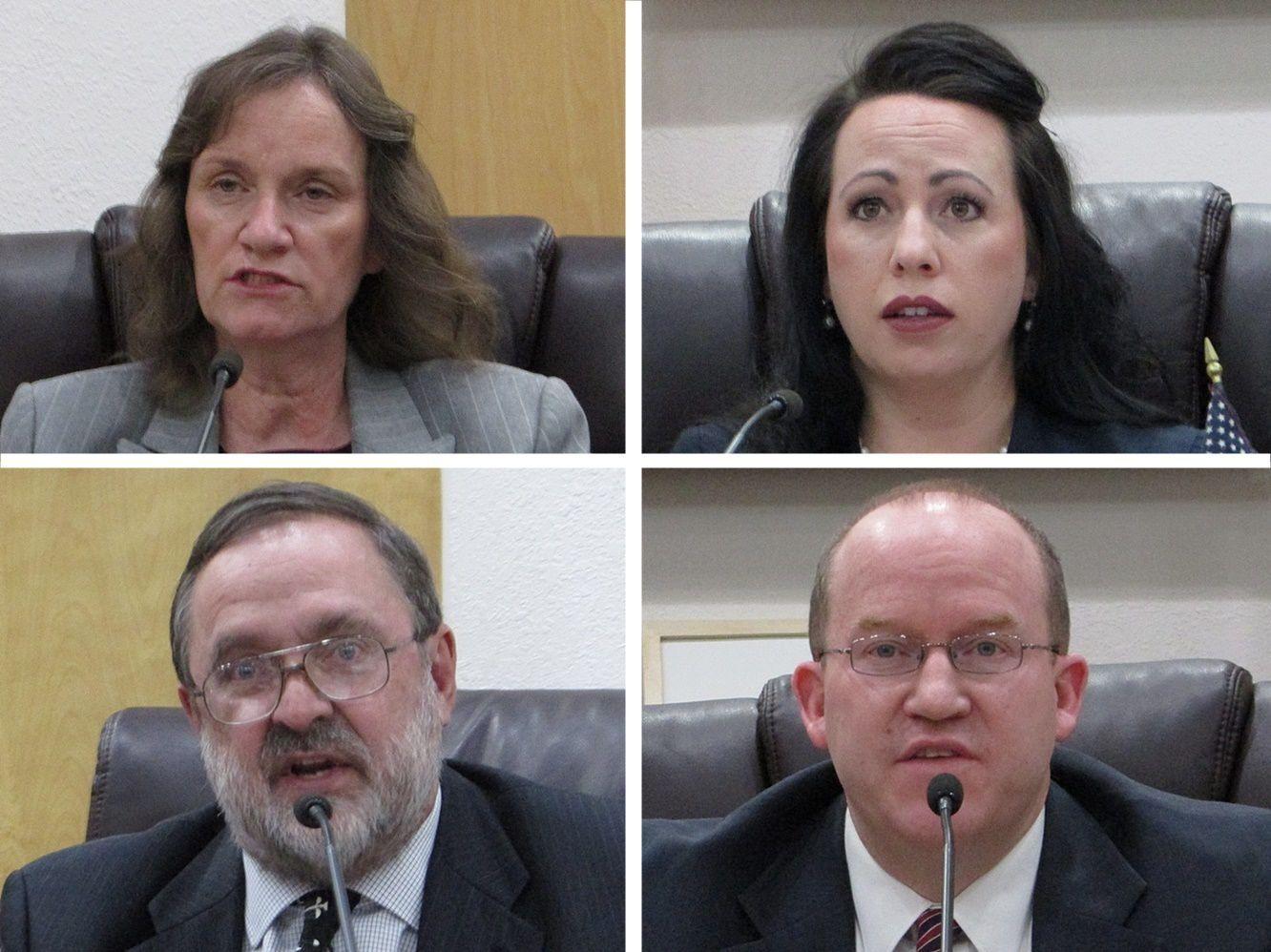 Four judicial candidates compete for two seats