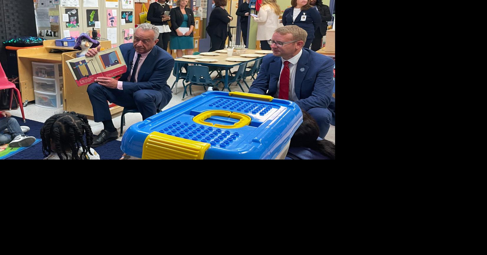 RFK Jr. swaps vaccine talk for healthy foods and reading to tots in push to woo voters AMANDA SEITZ KFF Health News May 18, 2026 3 mins ago
