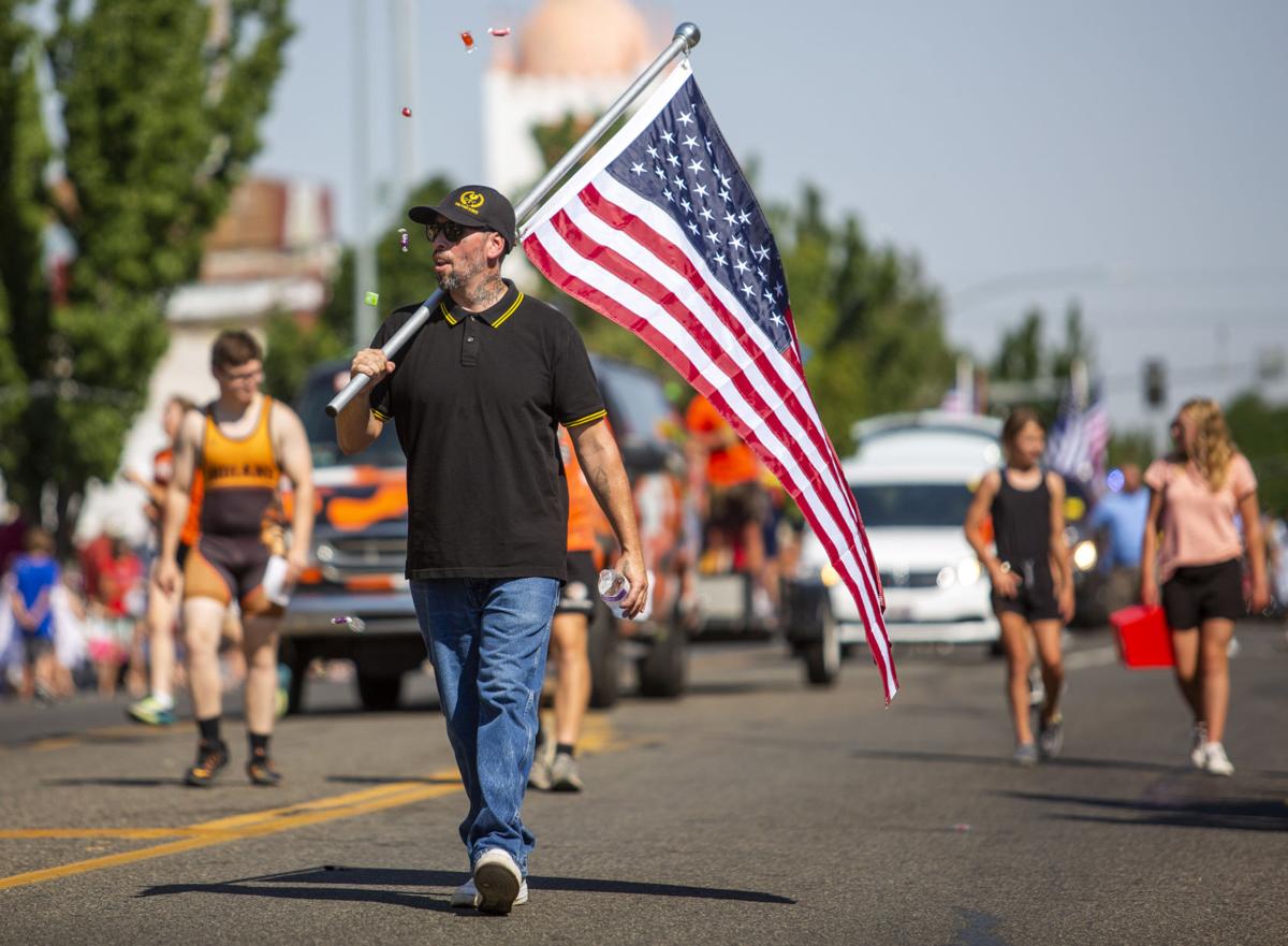 Farright group participates in Buhl Sagebrush Days parade