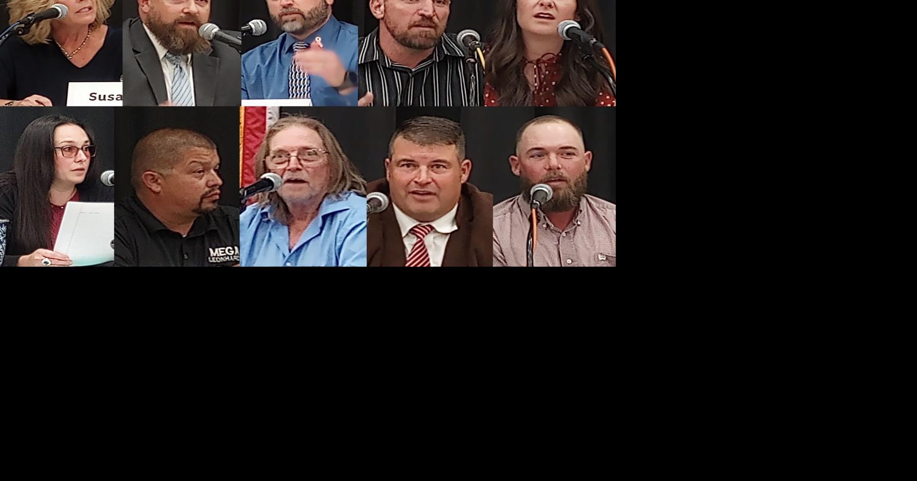 School board candidates questioned in final forum