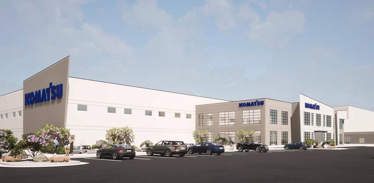 Komatsu to build new Elko warehouse