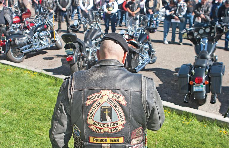 Blessing of the bikes Bikers pray for safety, others