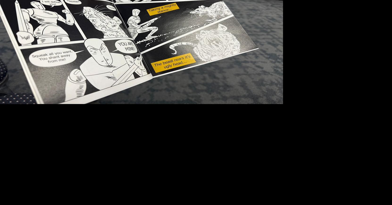 Former Carlin artist builds indie comics collective, shares creative advice at Elko Cosmic Con