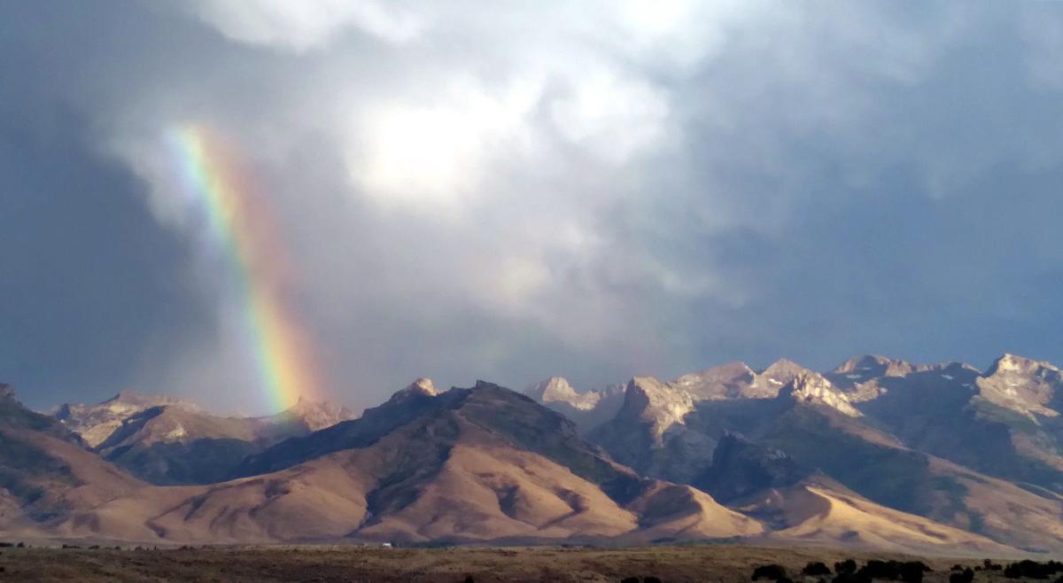 Ruby Mountain rainbow