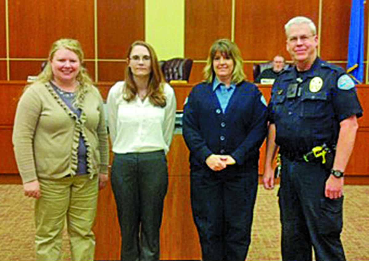 Police department recognizes two employees