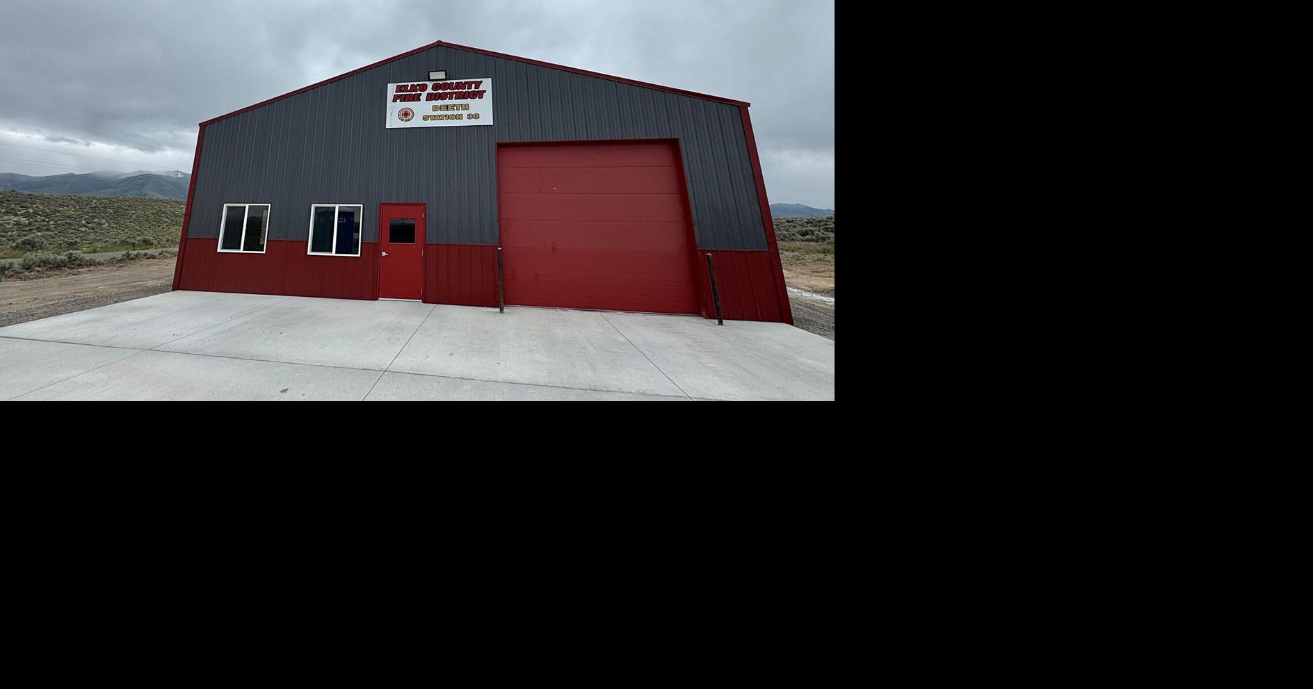 Photos: Deeth fire station nears completion