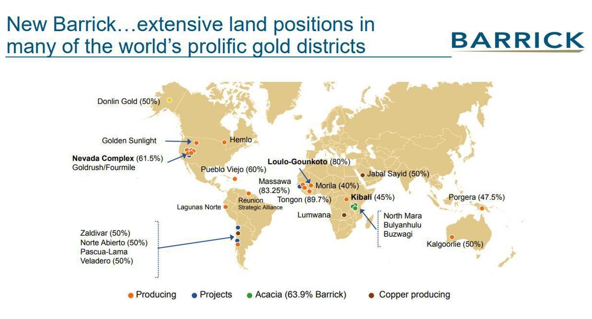 New Barrick Touts Nevada Complex Of Gold Mines As Being In A League Of Its Own Mining Elkodaily Com