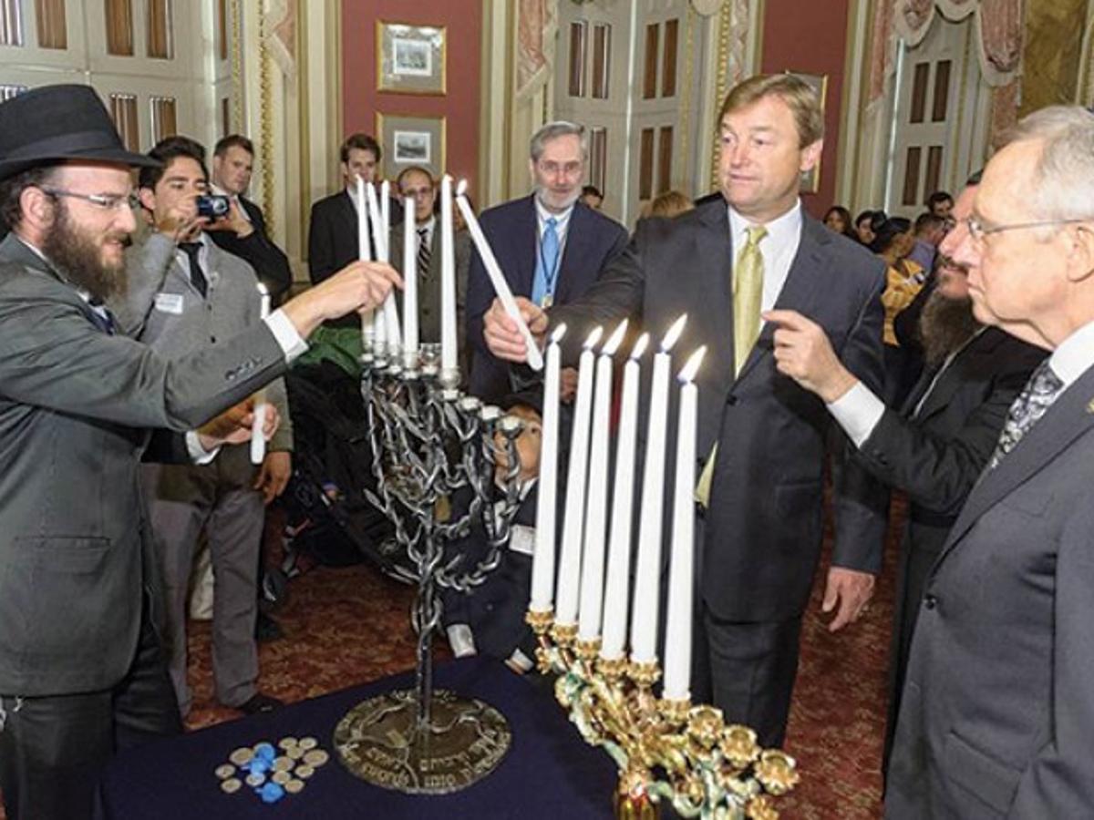 Senators Celebrate Chanukah At Constituent Gathering Lifestyles Elkodaily Com