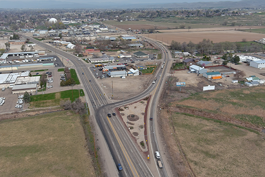 Y Intersection in Payette closed beginning July 20