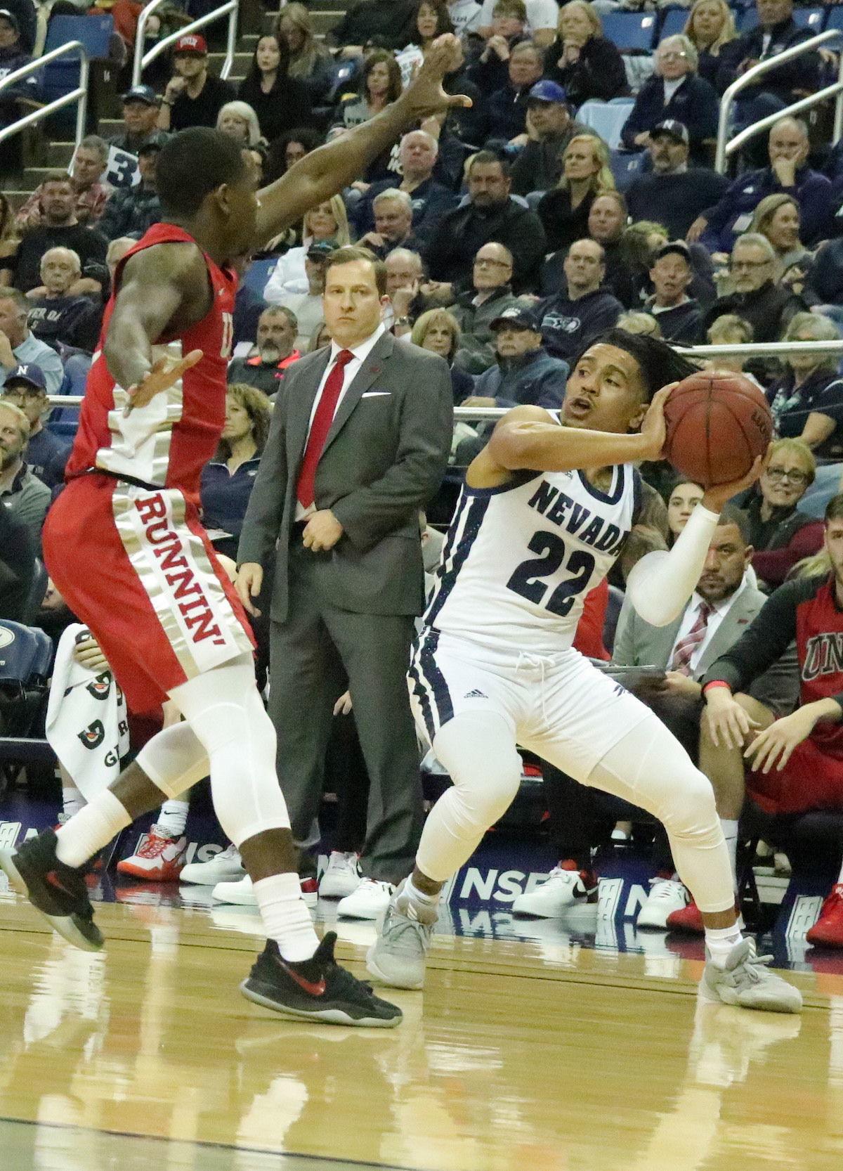 Harris Scores 28 Nevada Beats Unlv 86 72 Local Sports