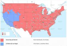 Raiders vs Rams broadcast TV map: Where to catch Week 7 matchup