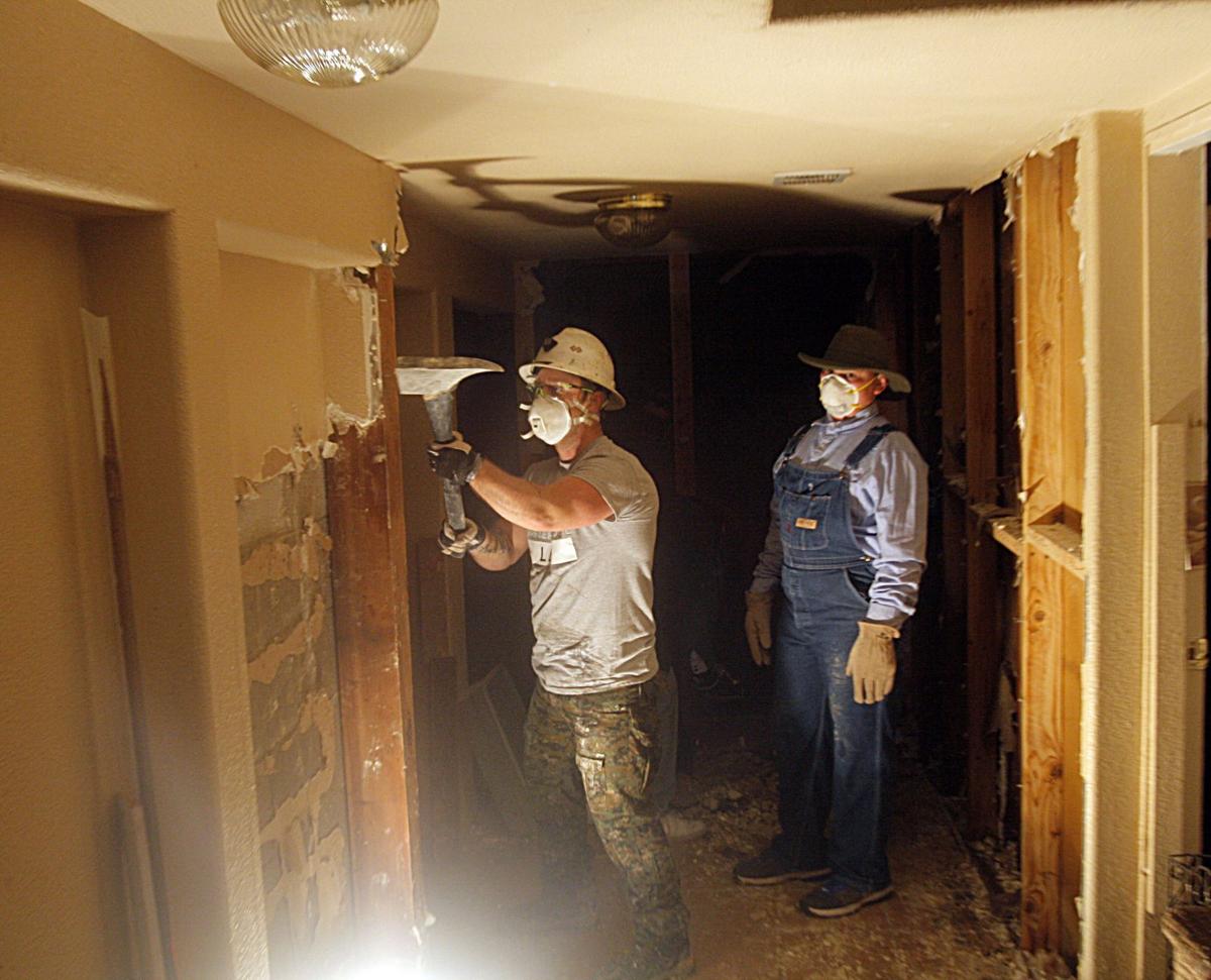 Team Rubicon cleanup effort