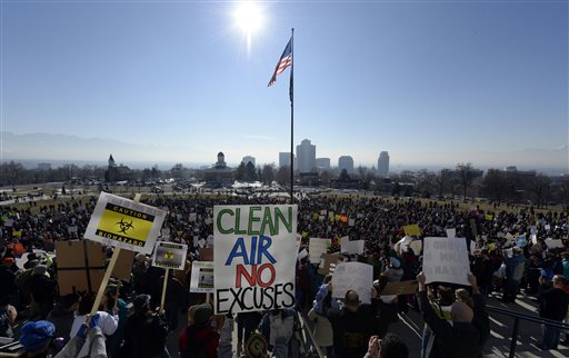 Over 4,000 rally for clean air in Salt Lake City