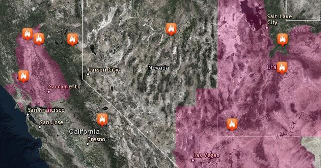 Carlin fire grows to 1,500 acres