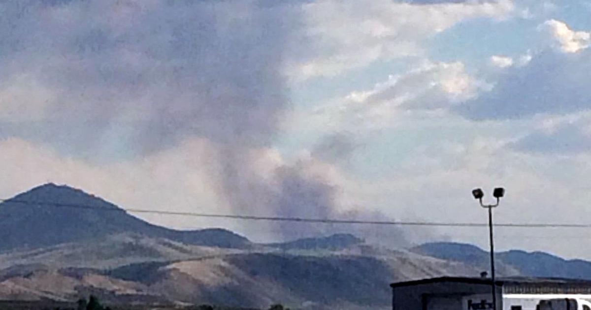 3422 Carlin Spring Rd Fire Lightning sparks 2,500-acre fire near Carlin