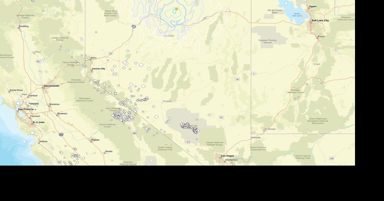 4.1 The earthquake northwest of Elko Daily Free Press