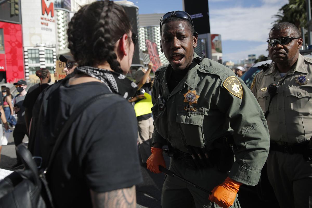 Minneapolis Police Death Protest Nevada
