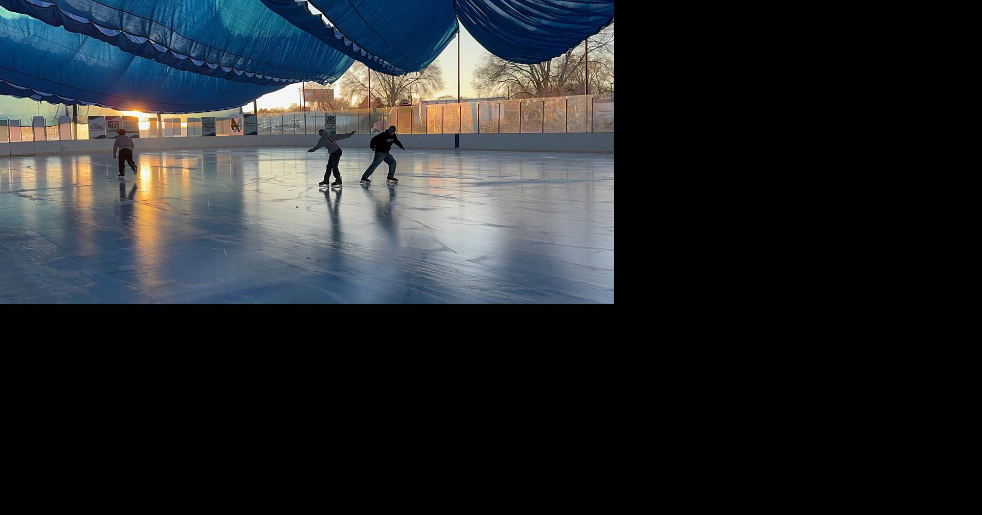 Photos: Ice rink opens for winter