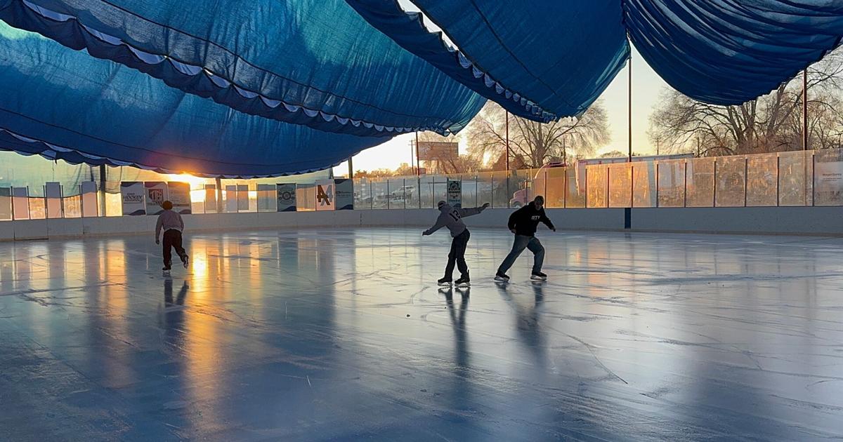Ice Rink Over View Photos: Ice rink opens for winter