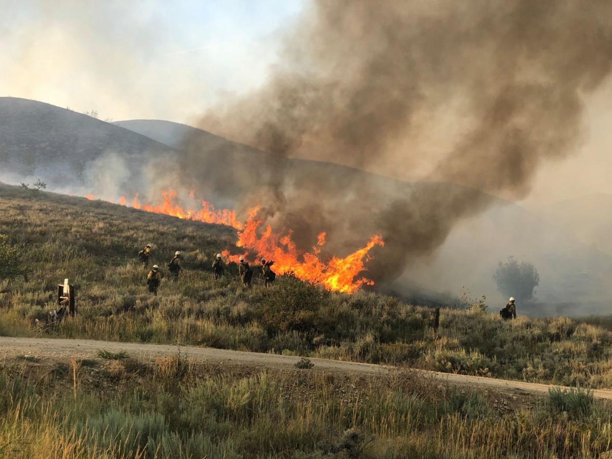 Idaho fire burns parts of Soldier Mountain Ski Area State & Regional